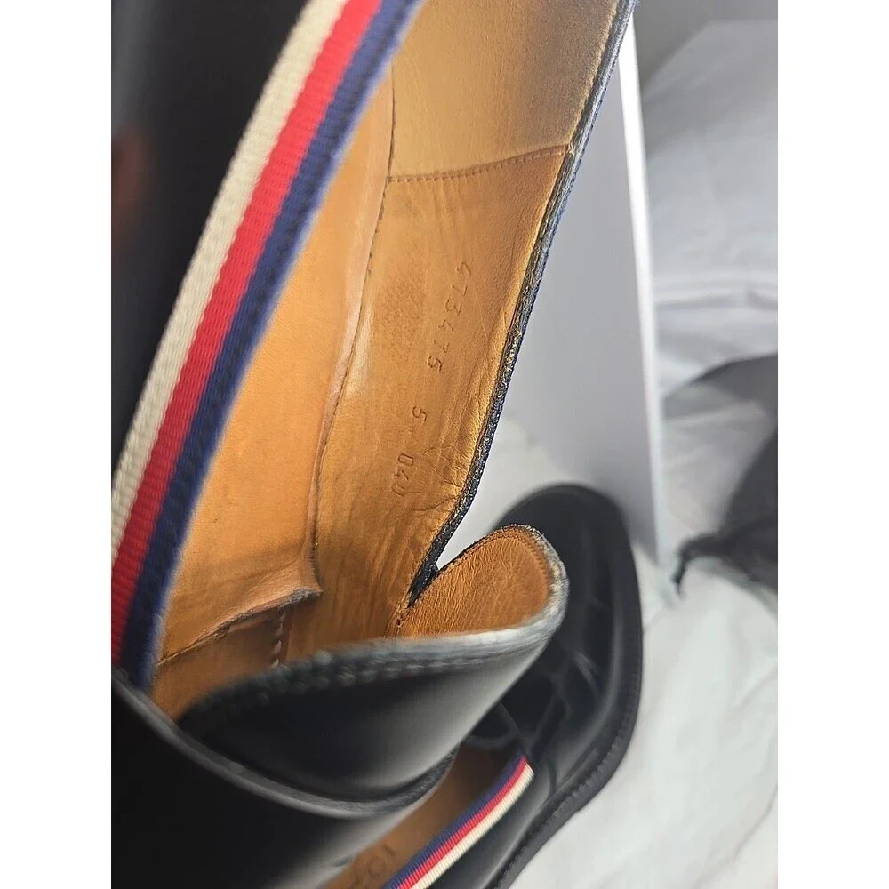 Gucci Beyond Penny Loafer Black Size 5 Made In Italy